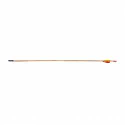 Strzała Poe Lang drewniana 29" grot tarczowy ostry